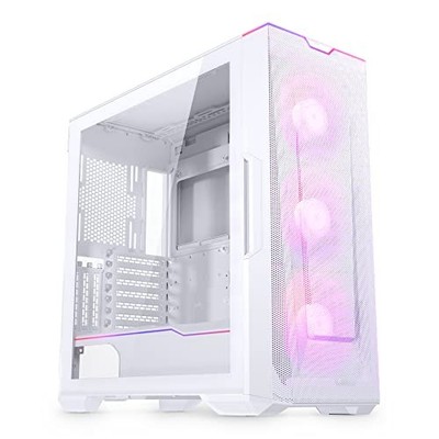 Phanteks PHEC500GADMW01A Mid Tower PC Case With Mesh Front White