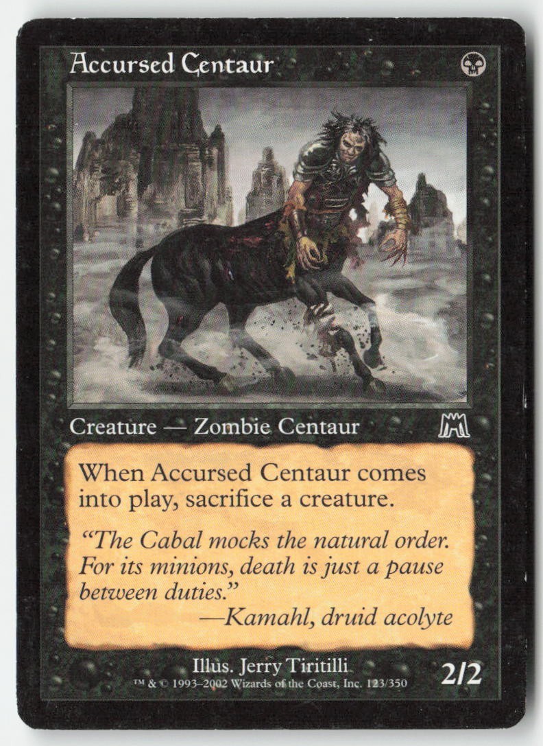 Accursed Centaur 123 ONS Regular - MP Common