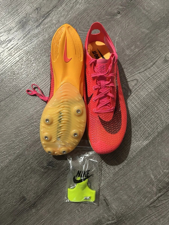 Nike Zoom Superfly Elite 2 Track Field Sprinting Spikes CD4382-600 Men Size 10.5 - Image 3 of 4