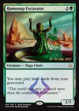 1x Ramunap Excavator - Foil - Draft Weekend Promo Light Play, English Unique & M