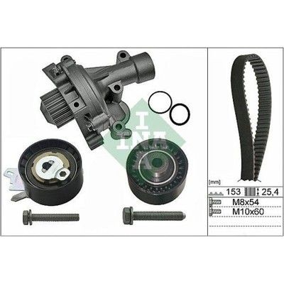 Wasserpumpe + Zahnriemensatz Schaeffler Ina 530 0471 30 für Citroën Peugeot