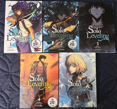 Solo Leveling Manhua Vol 1-5 English Full Color Paperback New
