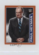 2015 Topps WWE Album Stickers Paul Heyman #86 0w6