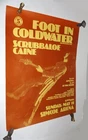 Original 1975 Poster A FOOT IN COLDWATER SIMCOE ARENA Scrubbaloe Caine ONTARIO