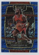2021-22 Panini Select Concourse Blue Shimmer Prizm Gary Trent Jr #25 0v82
