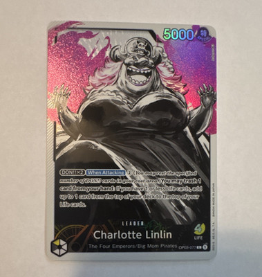 Charlotte Linlin OP03-077 Leader Alternate Art Foil One Piece CCG Card