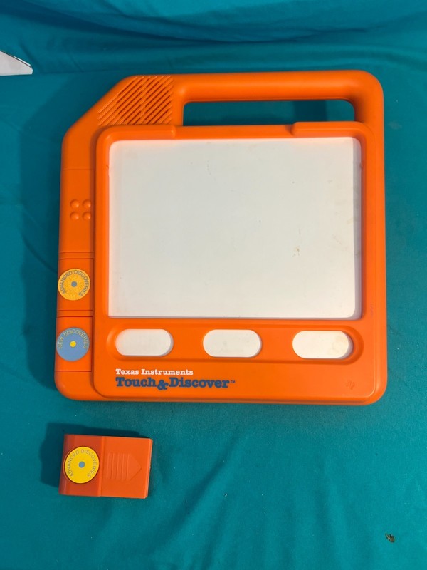 (2) Vintage Texas Instruments (Disney) Touch & Discover Learning System Units