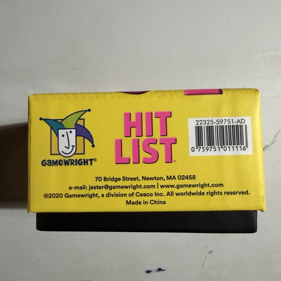 Hit List Card Game Gamewright 1 Clue 6 Answers 30 Seconds - Image 4 of 4