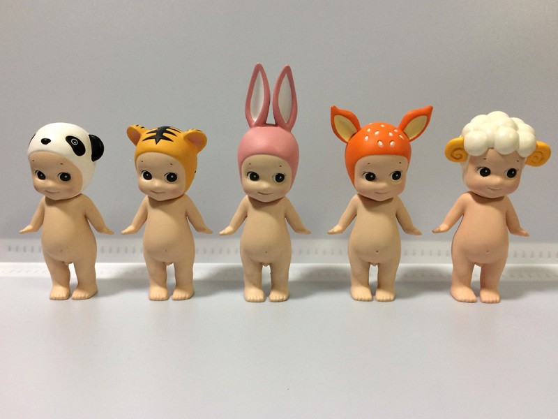 Sonny Angel Animal Series Set of 5 Early 2005 Rare Sonny Angel