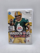 Madden NFL 09: All-Play (Nintendo Wii, 2008) Brand New 