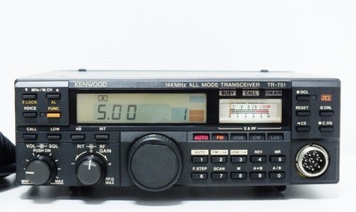KENWOOD TRIO TR-751D All mode Transceiver 144MHz 25W Amateur Ham