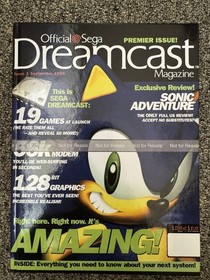 Sega Dreamcast Magazine Issue 1 September 1999 Premier Issue Custom Hardcover