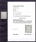 Zemstvo Russia local Chern 1869-1871 Sch 10 MLH with certificate