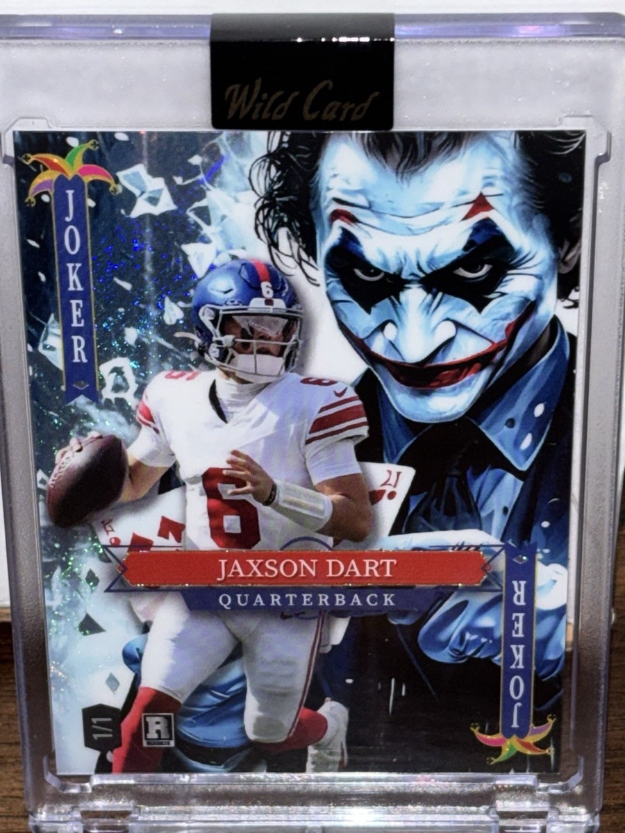 Jaxson Dart 1/1 Joker Rare Rookie Card New York Giants RC 1 Of 1
