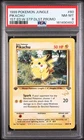 1999 POKEMON JUNGLE 1ST EDITION W STAMP DUELIST PROMO #60 PIKACHU PSA 8