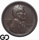 1920-S Lincoln Cent Wheat Penny, Choice AU++, Better Date