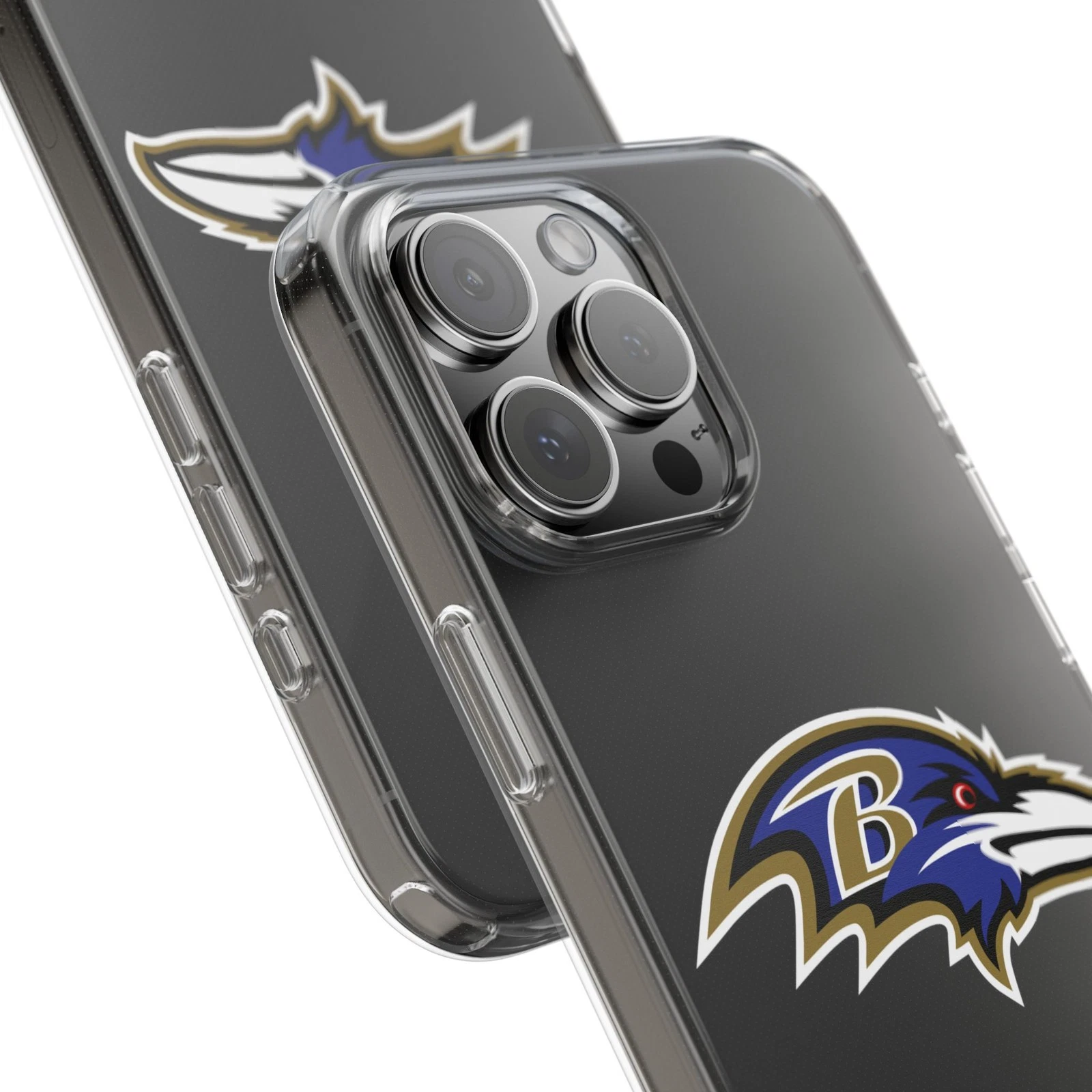 Baltimore Ravens Clear Phone Case for iPhone