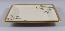 Lenox HOLIDAY NOUVEAU GOLD Porcelain 12" Square Serving Platter