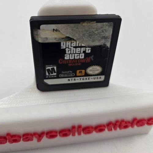 Grand Theft Auto Chinatown Wars Nintendo DS GTA NTR-YGXE-USA Authentic Cartridge