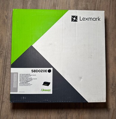 Lexmark 58D0Z00 58D0Z00E Return Program High-Yield Imaging Unit - Black New
