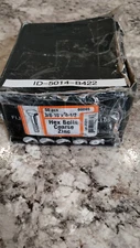 NEW Box of 50 MIDWEST 3/8"-16 x 4-1/2" Hex Bolt 00065 Zinc Plated Steel Coarse