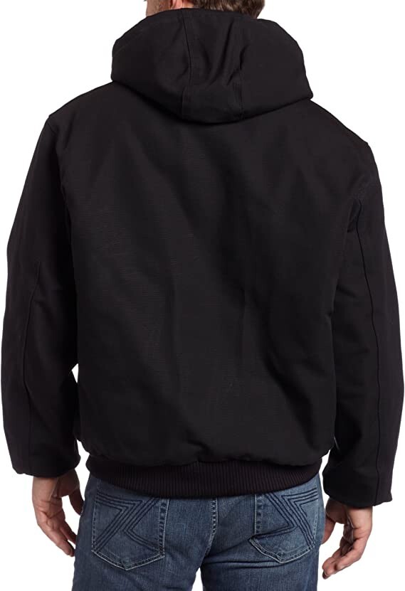 NWT Carhartt Mens Flannel Lined Duck Active Jacket J140