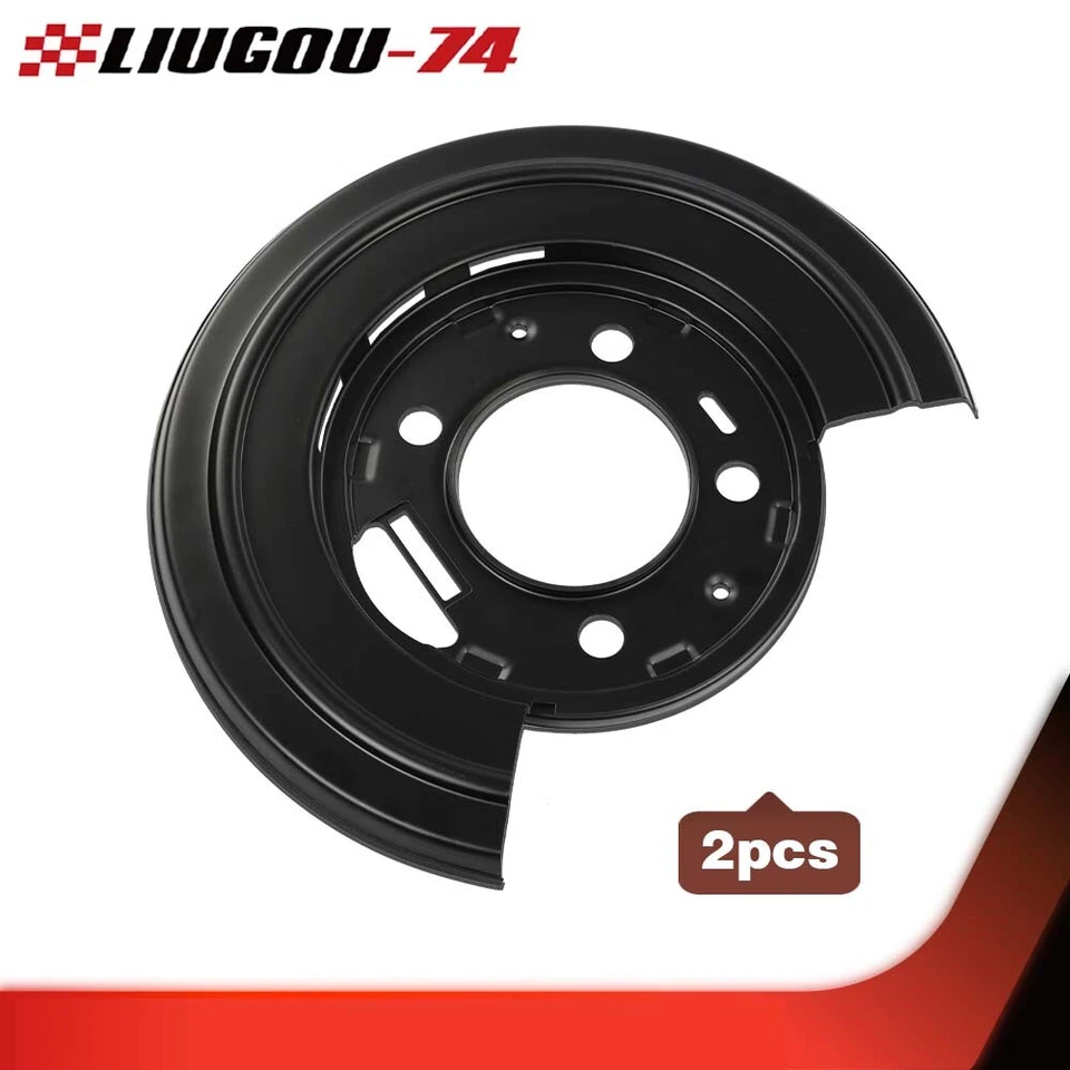 Placas de respaldo protectoras antipolvo freno trasero aptas para Ford F250 F350 Excursion 99-15 nuevas Foto 4 de 4