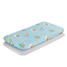 EVERYDAY KIDS 2 Pack Cradle Sheet Set - Precious Moments Boys