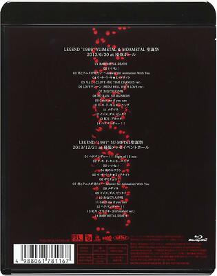 BABYMETAL LIVE LEGEND 1999 & 1997 APOCALYPSE Blu-ray Japan