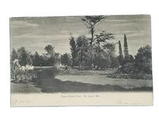 1906 Vintage Post Card: Tower Grove Park, St. Louis, MO 