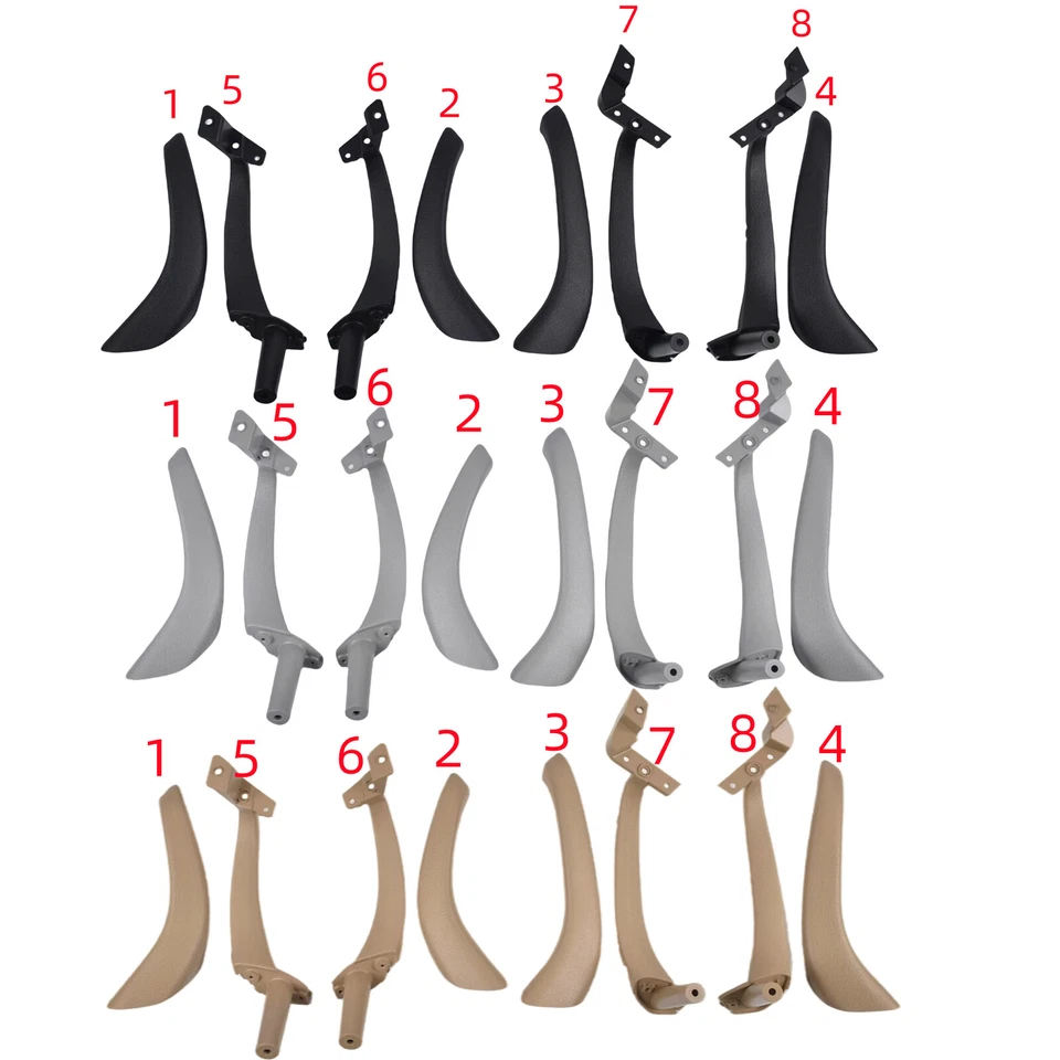 Cubierta de manija de puerta de coche 1 pieza para Mercedes-Benz Clase S W220 1998-2003 Foto 2 de 4