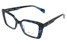 Brand New 2026 GENNY Women Eyeglasses GYV 435 C.02 Authentic Italy Rx Frame Case