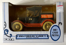 NEW ERTL 1918 Ford Runabout Delivery Car Locking Bank Diecast NIB 