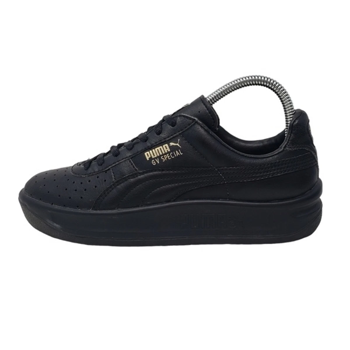 Puma GV Special Metallic Gold Black Sneakers Mens Size 5.5 Womens 7 Junior Youth