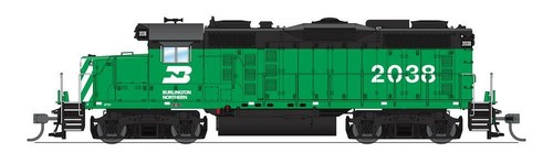 Broadway Limited ~ Escala HO ~ Burlington Northern ~ GP20 #2042 ~ Sonido P4 ~ 4268 | Zustand: New