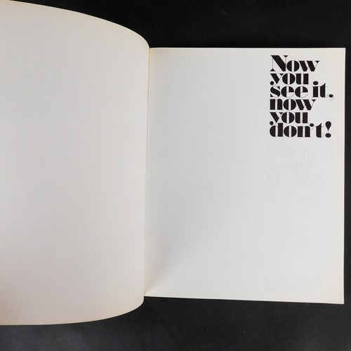 Now You See It, Now You Don't!: Lessons in Sleight of Hand Paperback 1976 - Picture 7 of 14