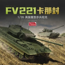 Amusing Hobby 35A042 1/35 British Heavy Tank FV221Caernarvon Plastic Model Kit