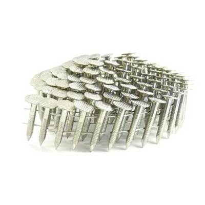 1'' RING 304SS COIL ROOFING NAILS 600ct | CRN1RSM