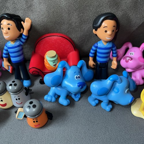 Blue's Clues Lot of 14 Plastic/PVC Figures Toys 2019 Viacom - Picture 3 of 5