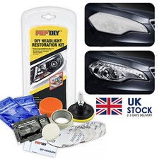 16pcs Car Headlight Lens Restoration Repair Kit Polishing Cleaner Cleaning Tools