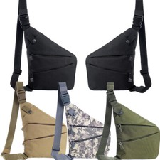 Men's Sling Backpack Anti Theft Travel Shoulder Bag Crossbody Chest Storage Bag