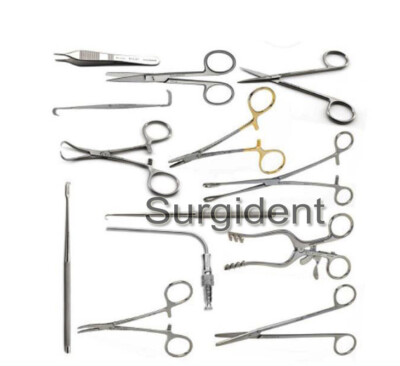 Basis of Surgical Set for Facial Plastic and Reconstructive Surgery Instruments