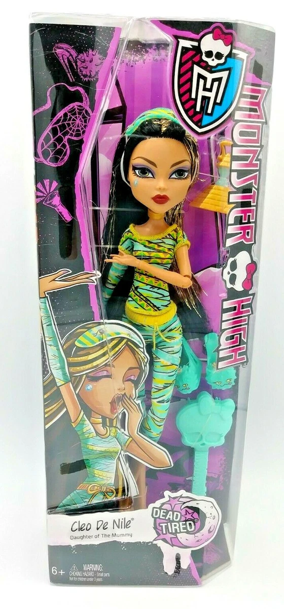 Monster high dead tired sales cleo de nile doll