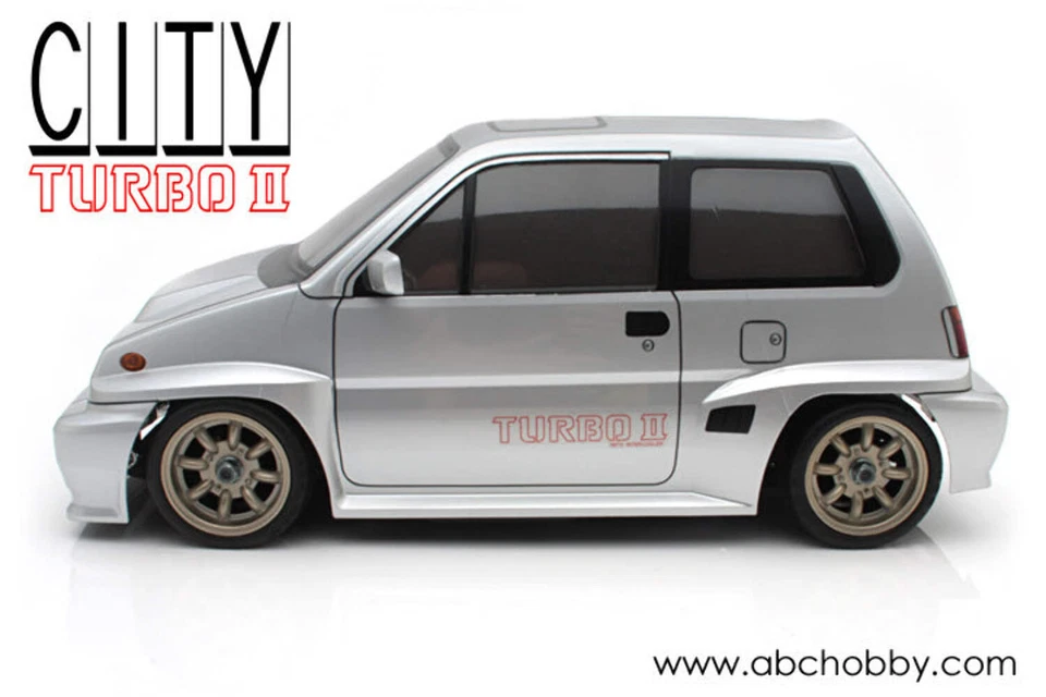 ABC Hobby 1/10 Mini-scale transparent body set Honda City Turbo II M chassis #67 - Image 2 of 2