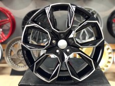 4 x 19 inch 5x112 RS VRS 8.5J ET40 style wheels for Skoda Octavia Fabia Superb