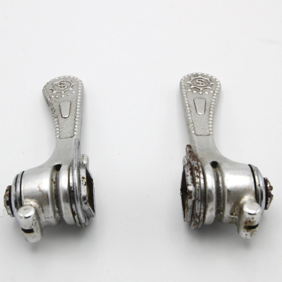 Manette De Vitesses Pour Vélo Ancien – Pièce De Collection Des Années 1900 (oxydation Possible)