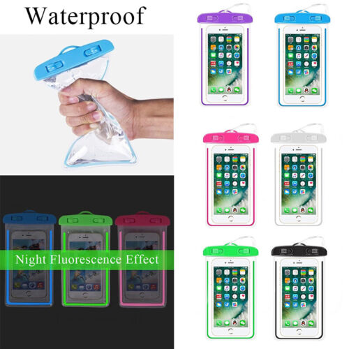 NEW WATERPROOF UNDERWATER PHONE CASE Dry Bags Pouch All Smartphones Universal ' - Picture 1 of 18