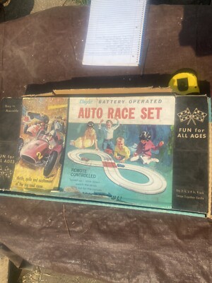 Ungar Auto Race Set 1950 Vintage Board Game