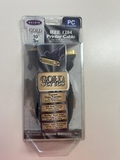Belkin IEEE 1284 Printer Cable DB25 Male Parallel 10  Gold Series New Sealed Box