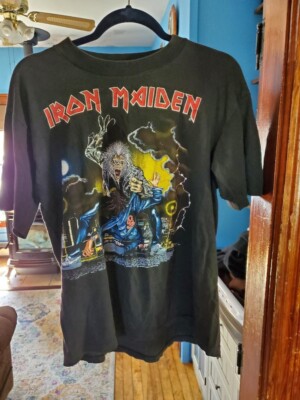 アイアンメイデンビンテージTシャツL